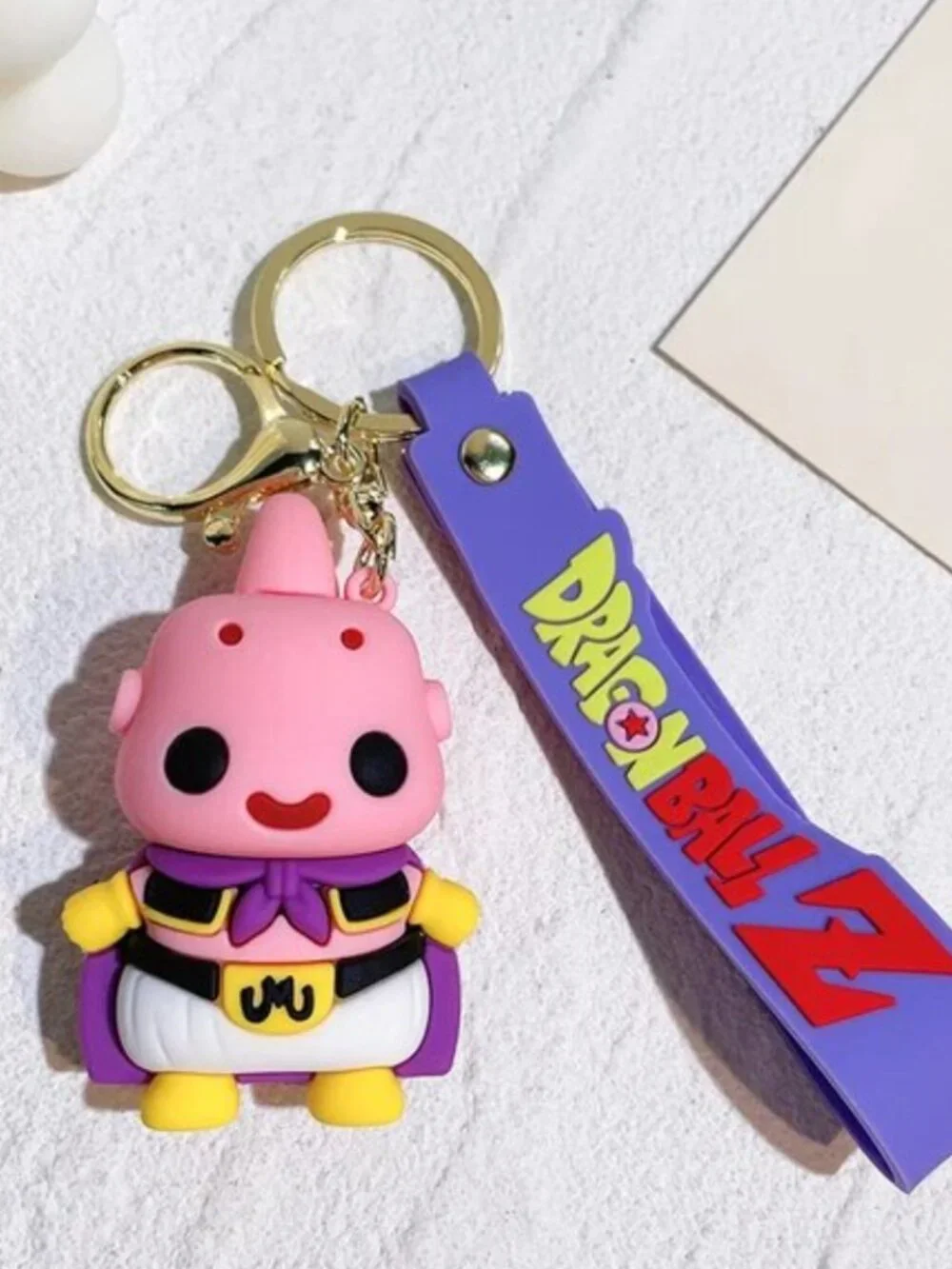 Dragon Ball Z 3D Funko Pop-style rubber keychains B6